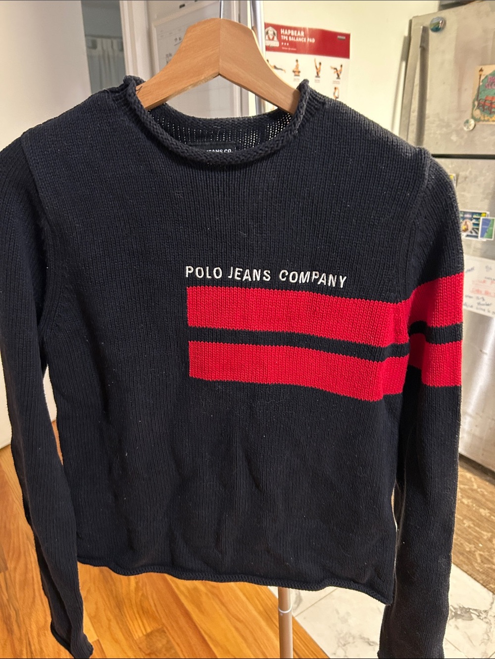 Polo Jeans Company Ribbed-Knit Cotton Sweater